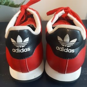 adidas samoa women's red